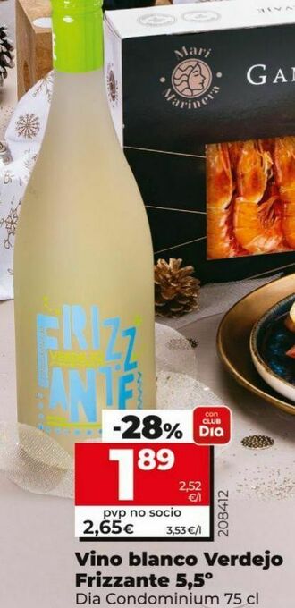 Dia Vino blanco dia oferta