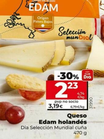 Dia Queso edam dia oferta