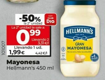 Dia Mayonesa hellmann's oferta