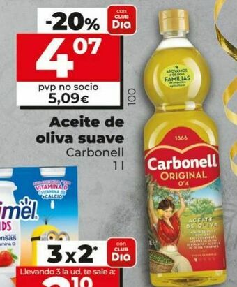 Dia Aceite de oliva suave carbonell oferta