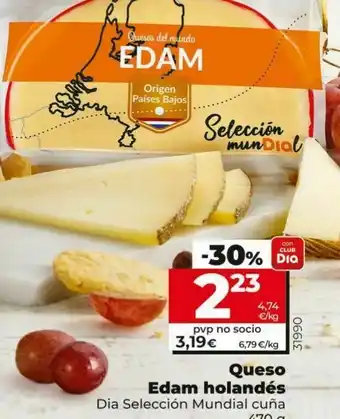 Dia Queso edam holandés oferta
