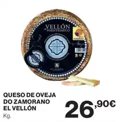 Hipercor Queso de oveja do zamorano oferta