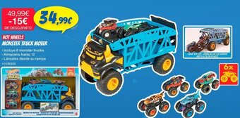 Costco Hot Wheels Monster Truck Mover oferta