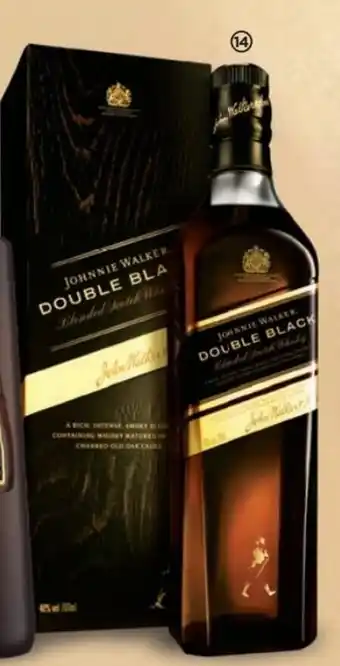 Alimerka Johnnie Walker Whisky double black, 70 cl oferta