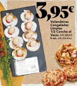 Gadis SALIMAR Volandeiras Congeladas Limpias 1/2 Concha al Vacío oferta