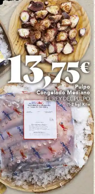 Gadis EL REY DEL PULPO Pulpo Congelado Modiano oferta