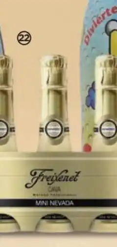Alimerka Freixenet Cava mini nevada, 20 cl, pack 3 oferta