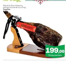 Sorli JOSELITO Espatlla Gran Reserva oferta