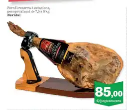 Sorli NAVIDUL Pernil reserva 4 estacions oferta
