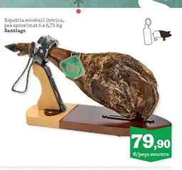 Sorli SANTIAGO Espatlla enceball ibèrica oferta