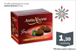 Sorli ANTIU XIXONA Trufes clàssiques al cacau oferta