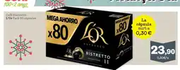 Sorli L'OR Cafè Ristretto Pack 80 càpsules oferta