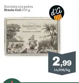 Sorli SIMÓN COLL Xocolata a la pedra oferta