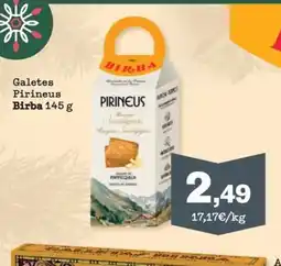 Sorli BIRBA Galetes Pirineus oferta