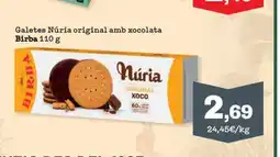 Sorli BIRBA Galetes Núria original amb xocolata oferta