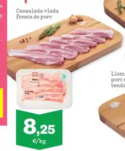 Sorli Cansalada viada fresca de porc oferta