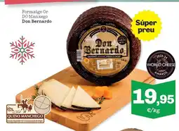 Sorli DON BERNARDO Formatge Or DO Manxego oferta