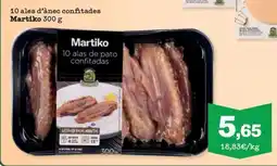 Sorli MARTIKO 10 ales d'ànec confitades oferta