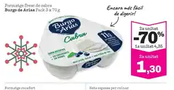 Sorli BURGO DE ARIAS Formatge fresc de cabra oferta
