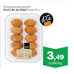 Sorli SORLI-BO DE DEBÒ Croquetes de pernil oferta