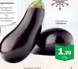 Sorli ALMERIA Albergínia oferta