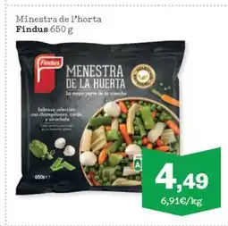 Sorli FINDUS Minestra de l'horta oferta