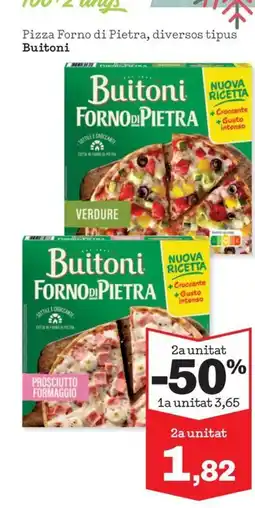 Sorli BUITONI Pizza Forno di Pietra, diversos tipus oferta