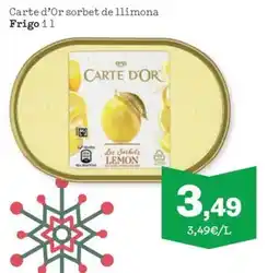 Sorli FRIGO Carte d'Or sorbet de llimona oferta