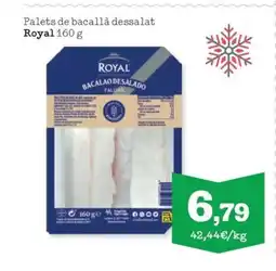 Sorli ROYAL Palets de bacallà dessalat oferta