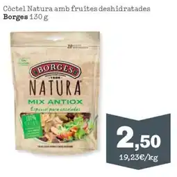 Sorli BORGES Còctel Natura amb fruites deshidratades oferta