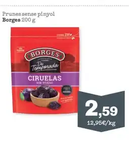 Sorli BORGES Prunes sense pinyol oferta
