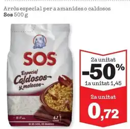 Sorli SOS Arròs especial per a amanides o caldosos oferta