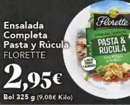 Gadis FLORETTE Ensalada Completa Pasta y Rúcula oferta