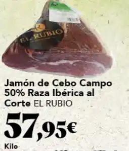 Gadis EL RUBIO Jamón de Cebo Campo 50% Raza Ibérica al Corte oferta