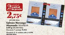 Gadis SKANDIA Salmón Noruego Ahumado oferta