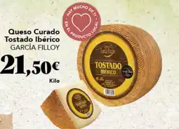 Gadis GARCÍA FILLOY Queso Curado Tostado Ibérico oferta