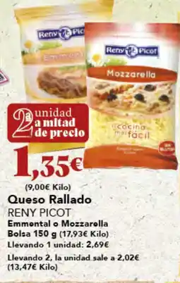 Gadis RENY PICOT Queso Rallado oferta
