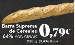Gadis PANAMAR Barra Suprema de Cereales 64% oferta