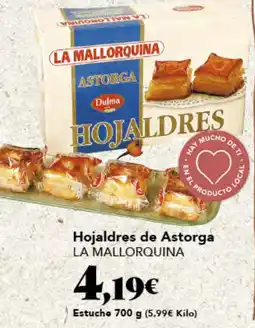 Gadis LA MALLORQUINA Hojaldres de Astorga oferta