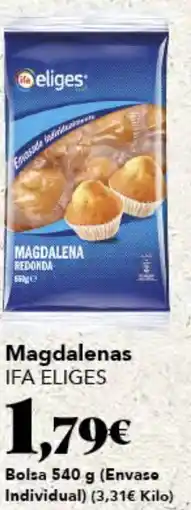 Gadis IFA ELIGES Magdalenas oferta