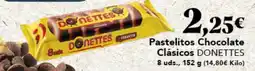 Gadis DONETTES Pastelitos Chocolate Clásicos oferta