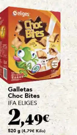 Gadis IFA ELIGES Galletas Choc Bites oferta