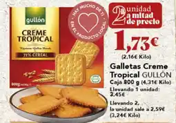 Gadis GULLÓN Galletas Creme Tropical oferta