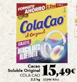 Gadis COLA CAO Cacao Soluble Original oferta