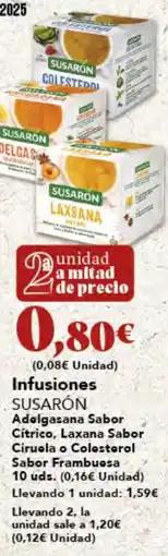 Gadis SUSARÓN Infusiones oferta