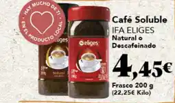 Gadis IFA ELIGES Café Soluble oferta