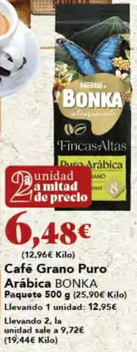 Gadis BONKA Café Grano Puro Arábica oferta