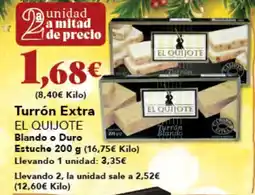 Gadis EL QUIJOTE Turrón Extra oferta