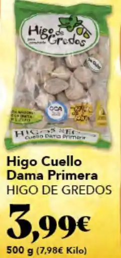 Gadis HIGO DE GREDOS Higo Cuello Dama Primera oferta