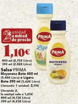 Gadis PRIMA Salsa Mayonesa Boto oferta